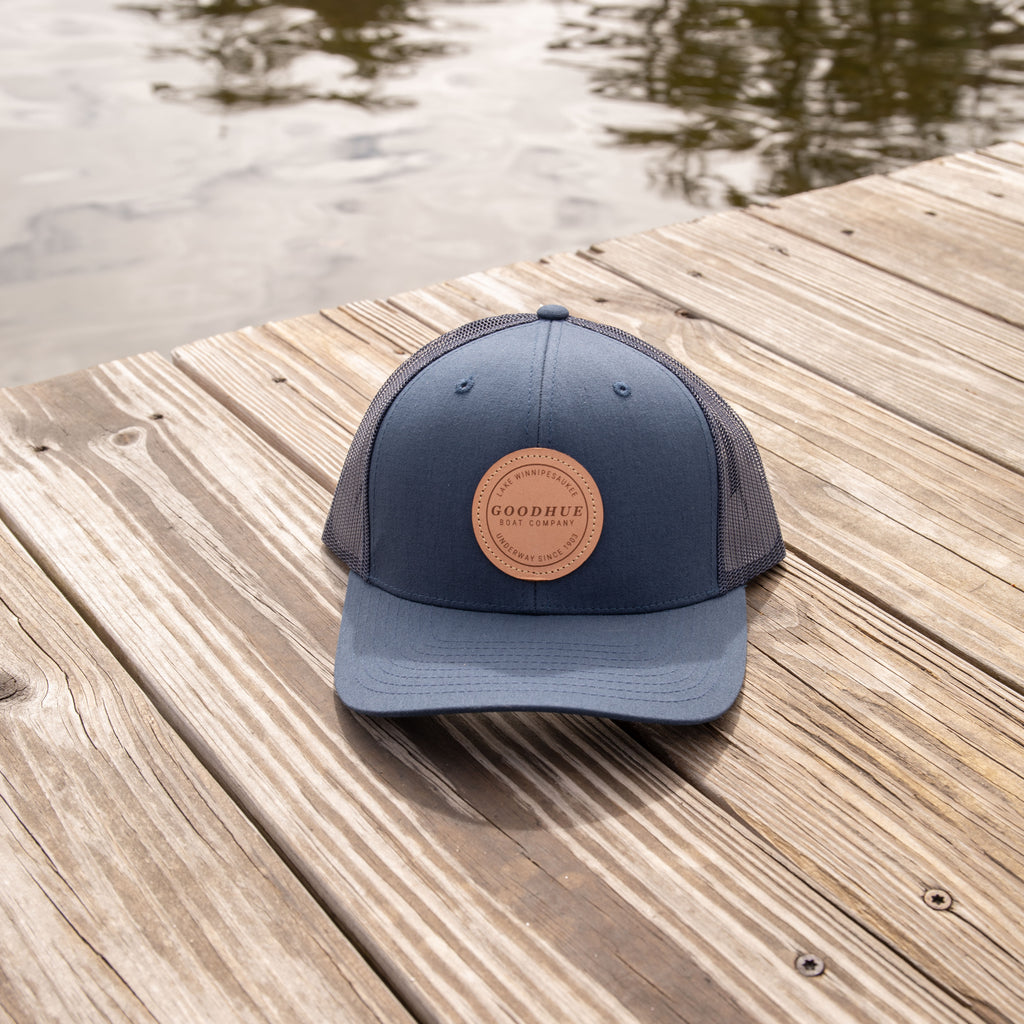 Lake Winnipesaukee Trucker Snapback Hat - Navy